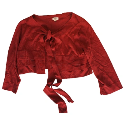 Pre-owned Hoss Intropia Knitwear In Red