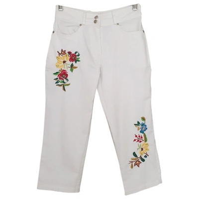Pre-owned Dior Short Pants In White