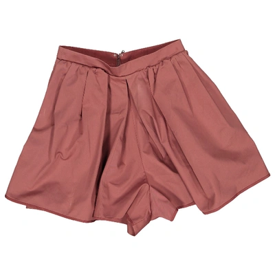 Pre-owned Carven Pink Cotton Shorts