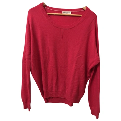 Pre-owned Amanda Wakeley Cashmere Jumper In Pink