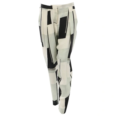 Pre-owned By Malene Birger Trousers In Multicolour