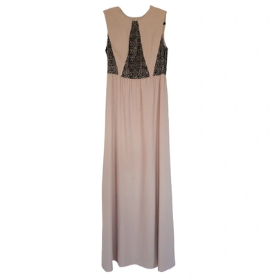 Pre-owned Hoss Intropia Maxi Dress In Pink