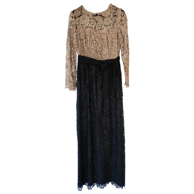 Pre-owned Hoss Intropia Maxi Dress In Black