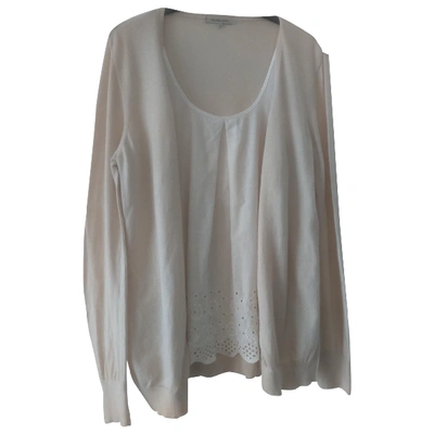 Pre-owned Gerard Darel Ecru Cotton Top