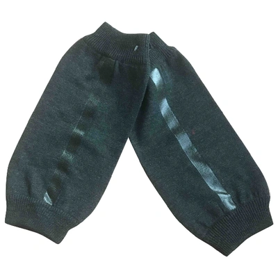 Pre-owned Neil Barrett Wool Knitwear In Grey