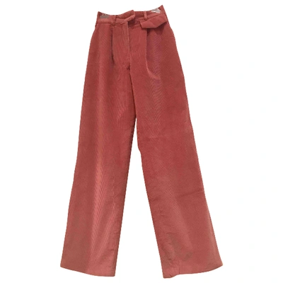 Pre-owned Lpa Large Pants In Pink