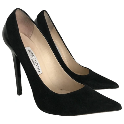 Pre-owned Jimmy Choo Heels In Black