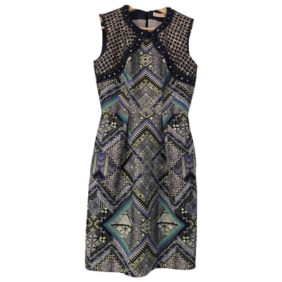 Pre-owned Matthew Williamson Linen Mid-length Dress In Other