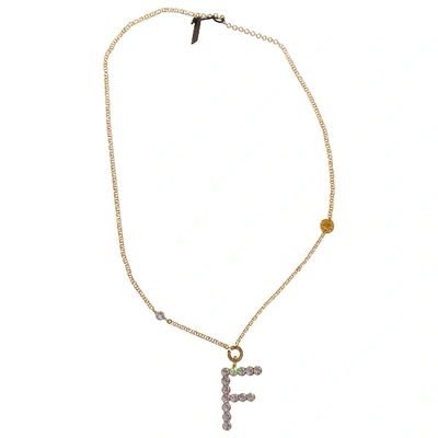 Pre-owned Rebecca Necklace In Gold