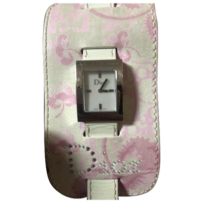 Pre-owned Dior Watch In Pink