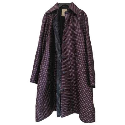 Pre-owned Pascal Millet Silk Coat