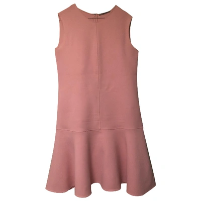 Pre-owned Ermanno Scervino Wool Mid-length Dress In Pink