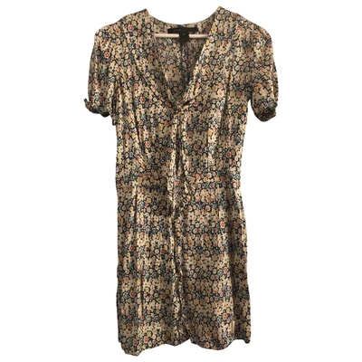 Pre-owned Marc Jacobs Silk Mini Dress In Multicolour