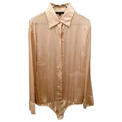 Pre-owned Patrizia Pepe Silk Blouse In Pink