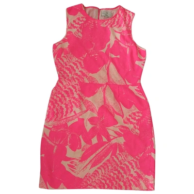 Pre-owned Essentiel Antwerp Mid-length Dress In Pink