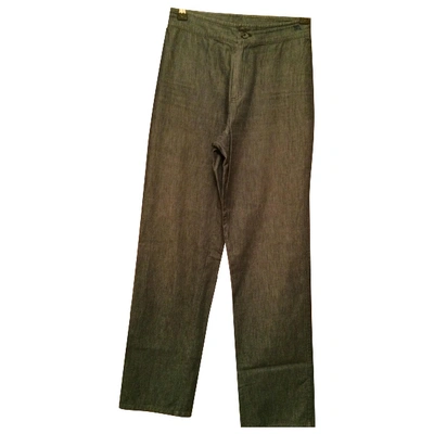 Pre-owned Burberry Large Pants In Other