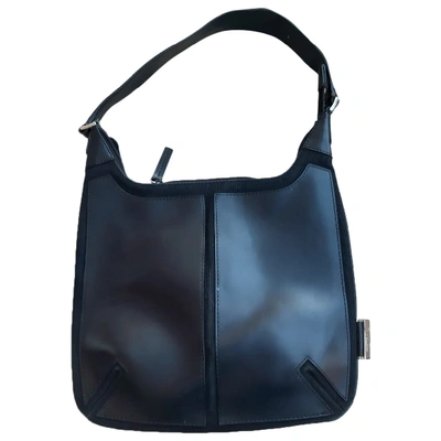 Pre-owned M Missoni Leather Handbag In Black