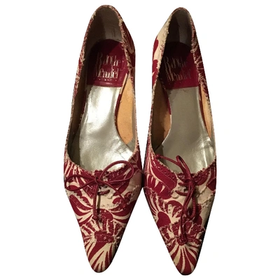 Pre-owned Rodolphe Menudier Cloth Heels In Multicolour
