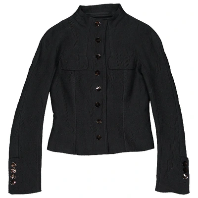 Pre-owned Rochas Wool Jacket In Black