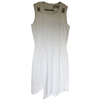 Pre-owned Preen By Thornton Bregazzi Maxi Dress In White