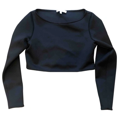 Pre-owned Milly Black Polyester Top