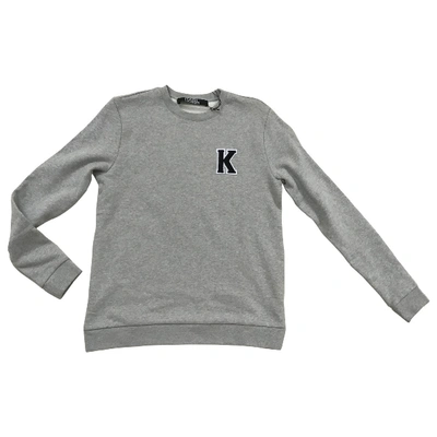 Pre-owned Karl Top In Grey