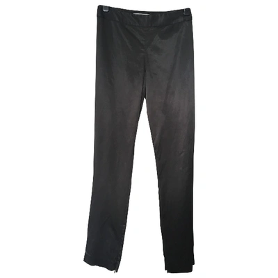 Pre-owned By Malene Birger Trousers In Grey