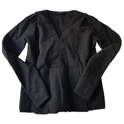 Pre-owned Marc Jacobs Wool Top In Anthracite
