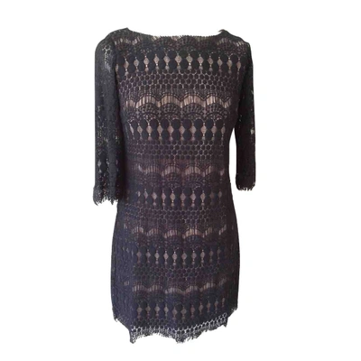 Pre-owned Catherine Malandrino Mini Dress In Black