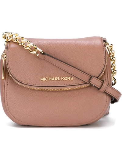 Michael Michael Kors Crossbody Bedford Flap Bag In Dusty Rose | ModeSens