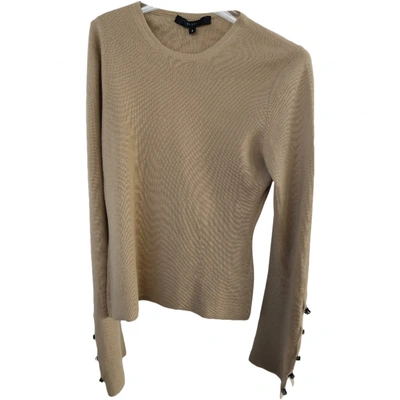 Pre-owned Gucci Cashmere Jumper In Camel