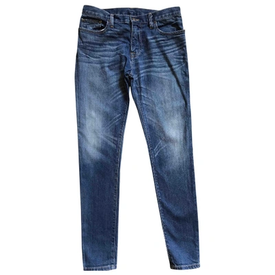 Pre-owned 6397 Blue Cotton - Elasthane Jeans