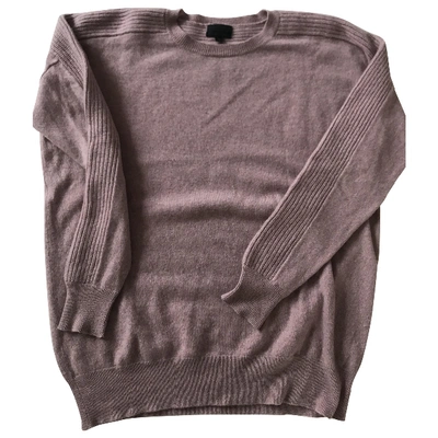 Pre-owned Jcrew Cashmere Jumper In Pink