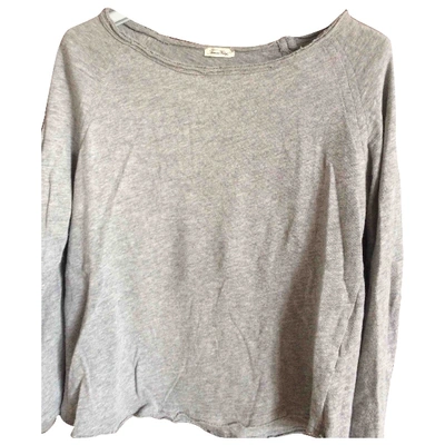 Pre-owned American Vintage Grey Cotton Knitwear