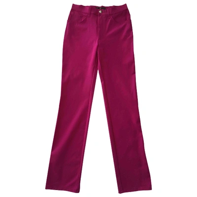 Pre-owned Fendi Trousers In Other