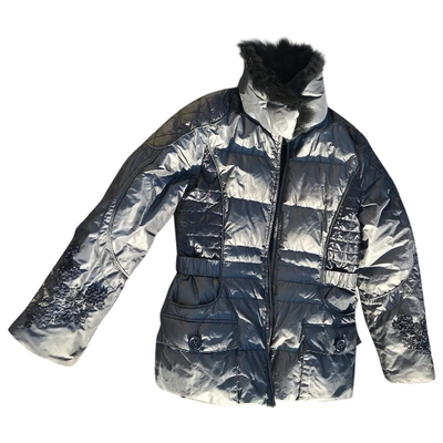 Pre-owned Bogner Puffer In Silver