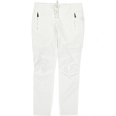 Pre-owned Barbara Bui Slim Pants In White