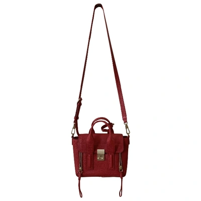 Pre-owned 3.1 Phillip Lim / フィリップ リム Pashli Leather Crossbody Bag In Red