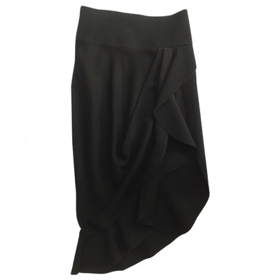 Pre-owned Balenciaga Maxi Skirt In Black