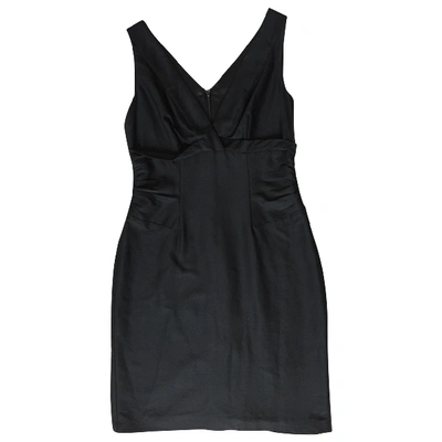 Pre-owned Jigsaw Wool Mid-length Dress In Black