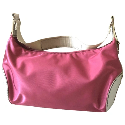 Pre-owned Lancel Cloth Handbag In Pink