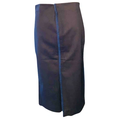 Pre-owned Fendi Mid-length Skirt In Blue