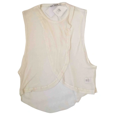 Pre-owned Iro Jersey Top In White