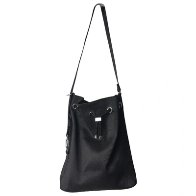 Pre-owned Lacoste Handbag In Black