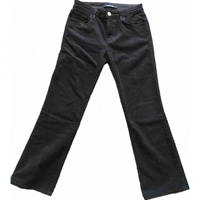 Pre-owned J Brand Black Polyester Jeans
