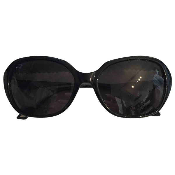 Pre-Owned Issey Miyake Black Sunglasses | ModeSens