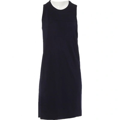 Pre-owned Balenciaga Mid-length Dress In Navy