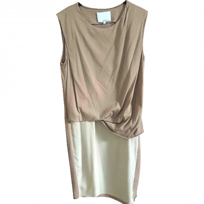 Pre-owned 3.1 Phillip Lim / フィリップ リム Silk Mid-length Dress In Beige