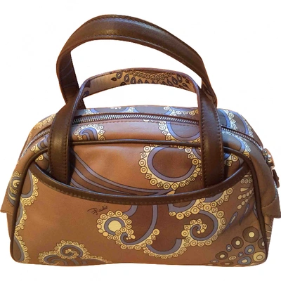 Pre-owned Emilio Pucci Leather Handbag In Multicolour