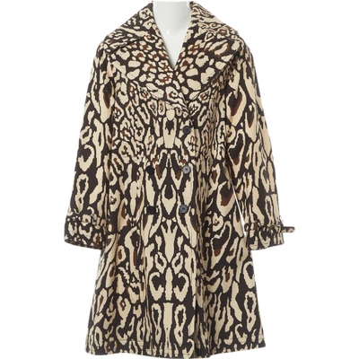 Pre-owned Temperley London Trench Coat In Multicolour